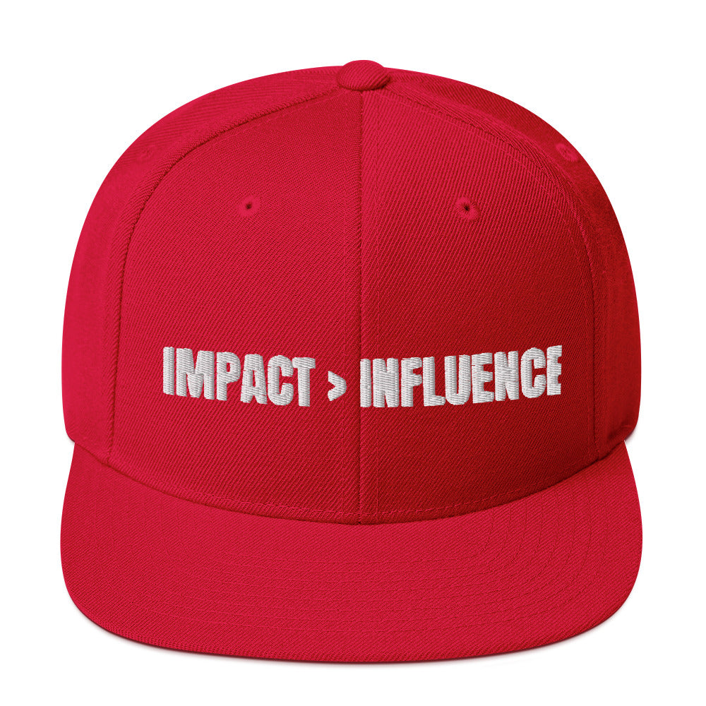 IMPACT > INFLUENCE Snapback Hat